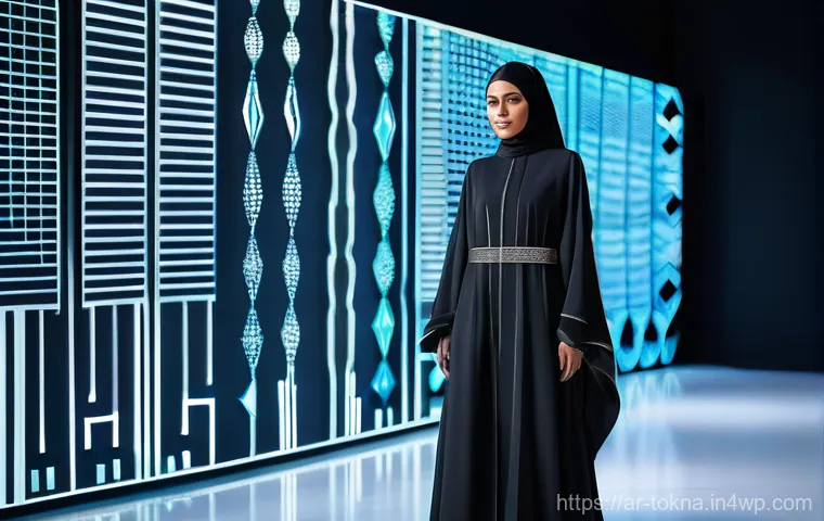디지털 패션 NFT의 새로운 직업군 - Prompt 1: Digital Abaya Collection Design**